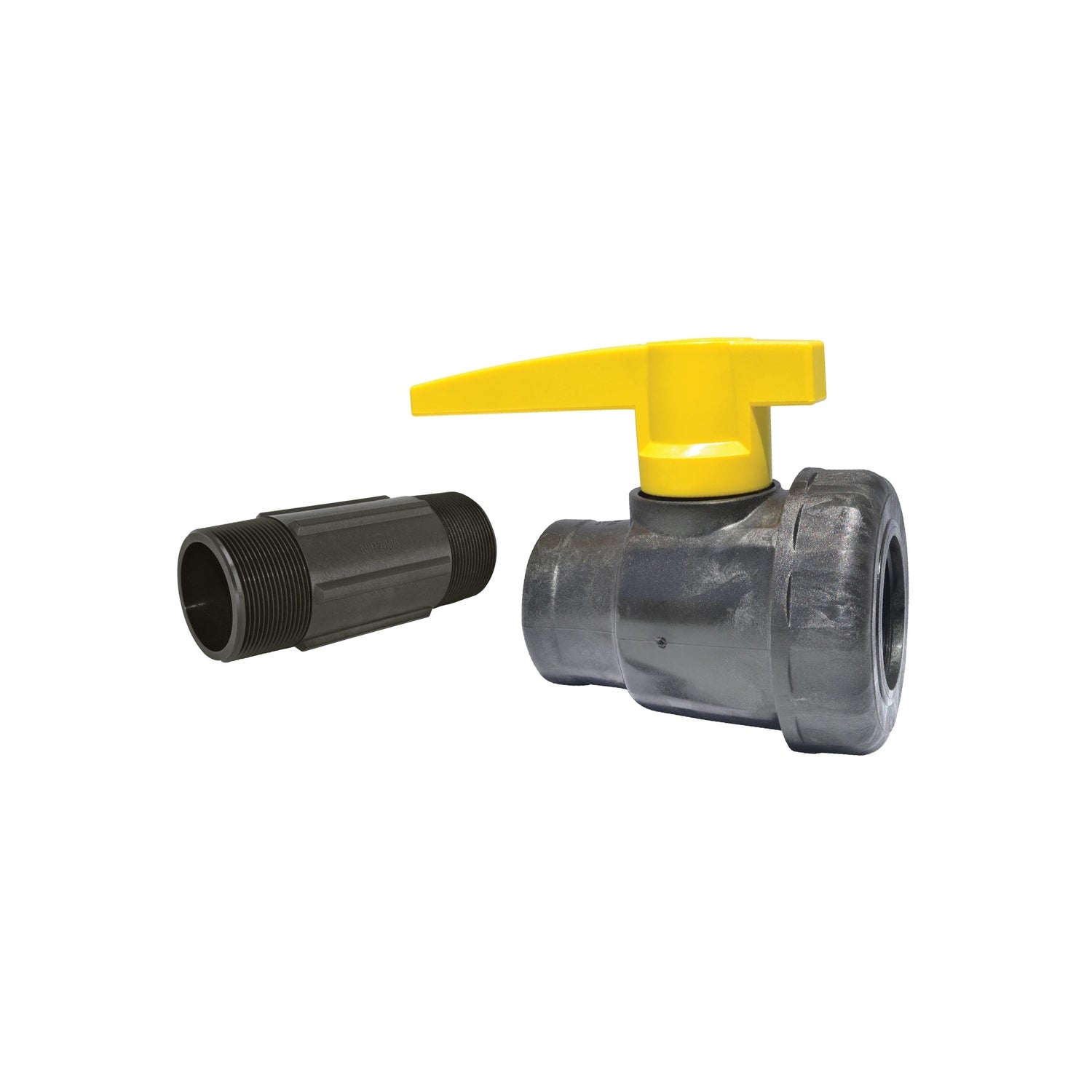 Single Union Ball Valve w/ Nipple