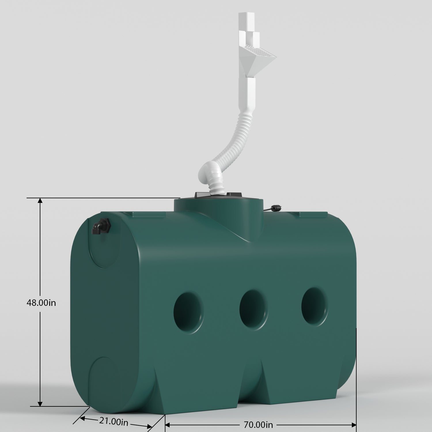 220 Gallon Rainwater Harvesting System
